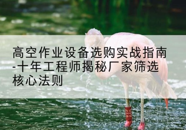 汾西剪叉式升降机厂家-高空作业设备选购实战指南-十年工程师揭秘厂家筛选核心法则